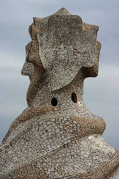 Casa Mila- Chimney