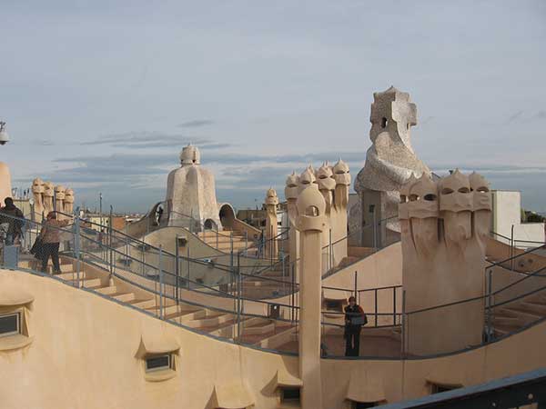 Casa Mila Roof