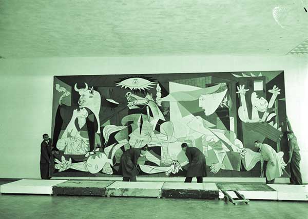 Picasso’s Fragmented Compositions